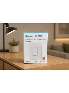 TP-Link Smart Wi-Fi Light Switch HS200 White Alexa & Google Home NEW SEALED